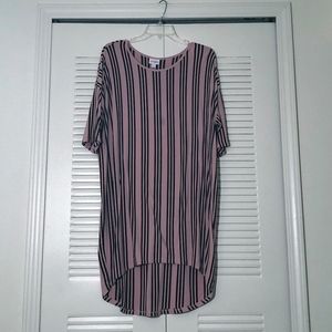 LULAROE - Blush Pink/Black Irma - XXL